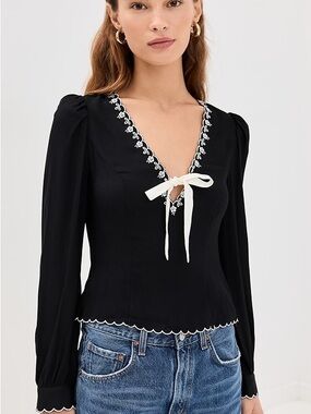 Reformation Vivia Top